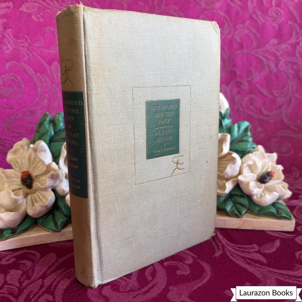 1946 The Sound and the Fury & As I Lay Dying, William Faulkner, Modern Library